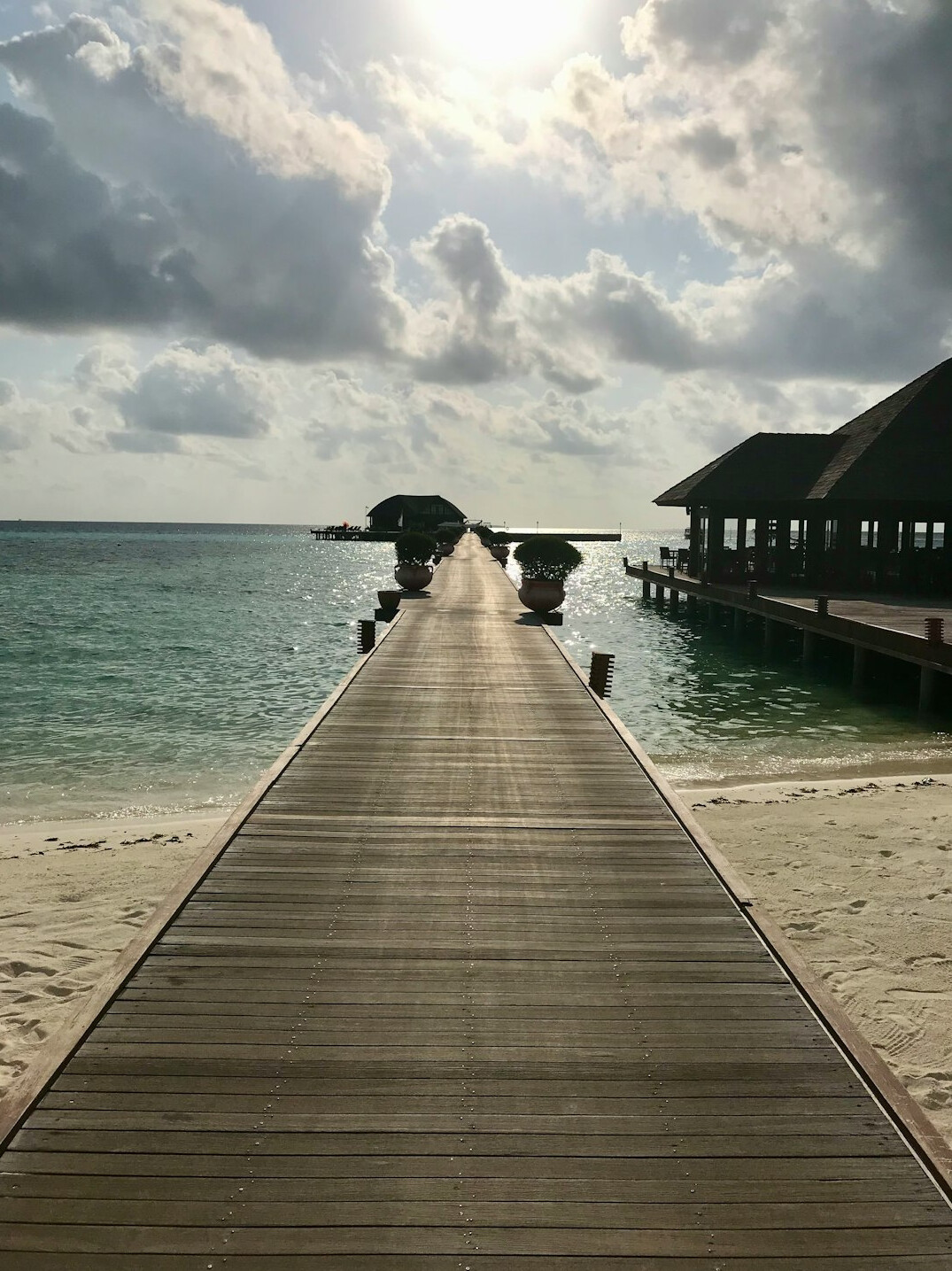 luxury island resort beach